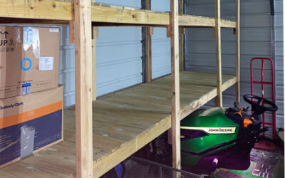 Part 3: How to build a sturdy garage shelf system